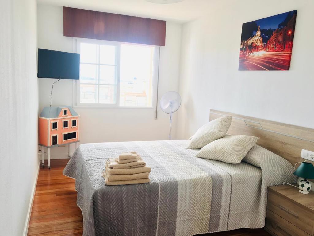 Enjoy Sanxenxo,200M Playa, Balcon Vistas Cies, Piscina & Terraza Azotea,2 Plazas Garaje, 2 Banos, Muy Luminoso, Muy Tranquilo,Muy Equipado, Centrico Lejlighed Eksteriør billede