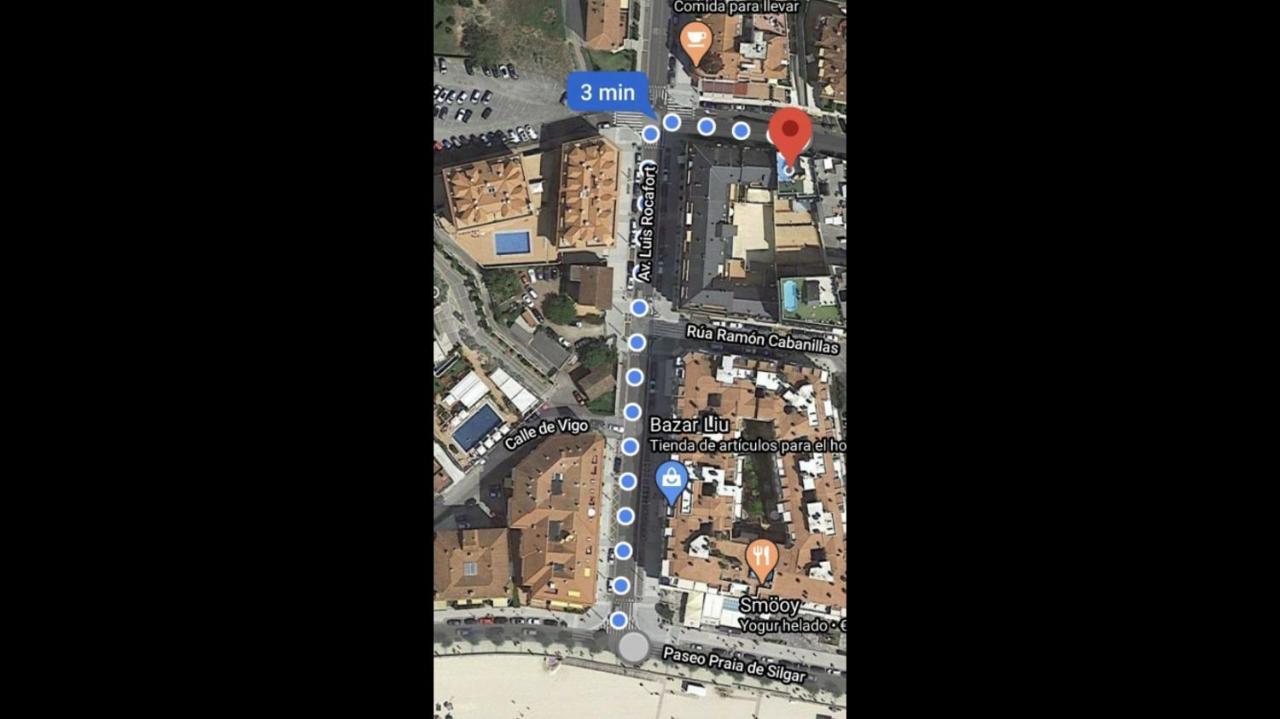 Enjoy Sanxenxo,200M Playa, Balcon Vistas Cies, Piscina & Terraza Azotea,2 Plazas Garaje, 2 Banos, Muy Luminoso, Muy Tranquilo,Muy Equipado, Centrico Lejlighed Eksteriør billede